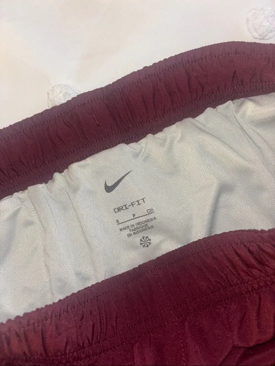 Nike Women’s Maroon and White Virginia Tech (VT) Athletic Shorts - Picture 2 of 3